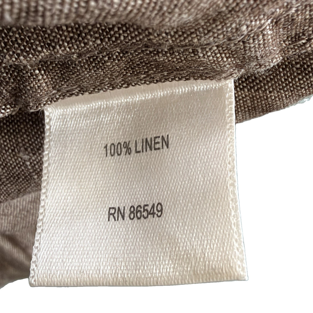 Tommy Bahama 100% Linen Classic Womens Straight Leg Pants Sz 2 (30 x 31) Coastal - Picture 4 of 6